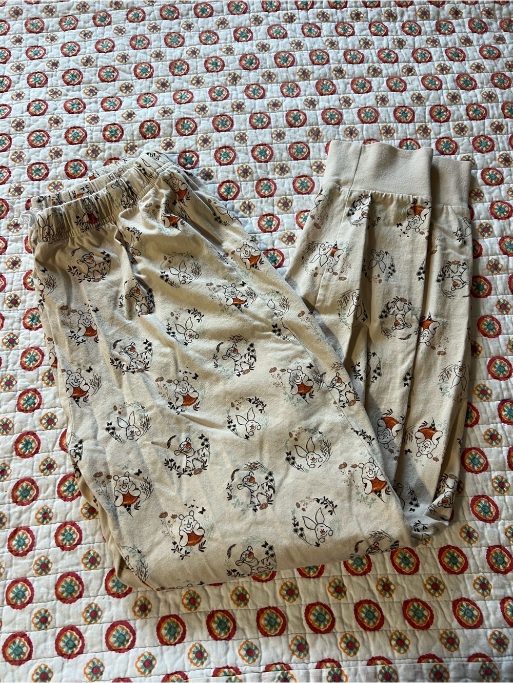 Official Disney Parks Winnie the Pooh Pajama Jogger Pants size Medium